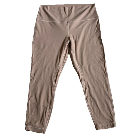 lululemon athletica Pants - Lululemon Align High-Rise Leggings 25 Sz 14 Dusty Clay Hidden Pocket Activewear